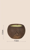 Rooted Light, Partial Radience, Fragmented Glow & Surprise Rakhi Gift (Set of 3 Scented Candles) - ACad Home