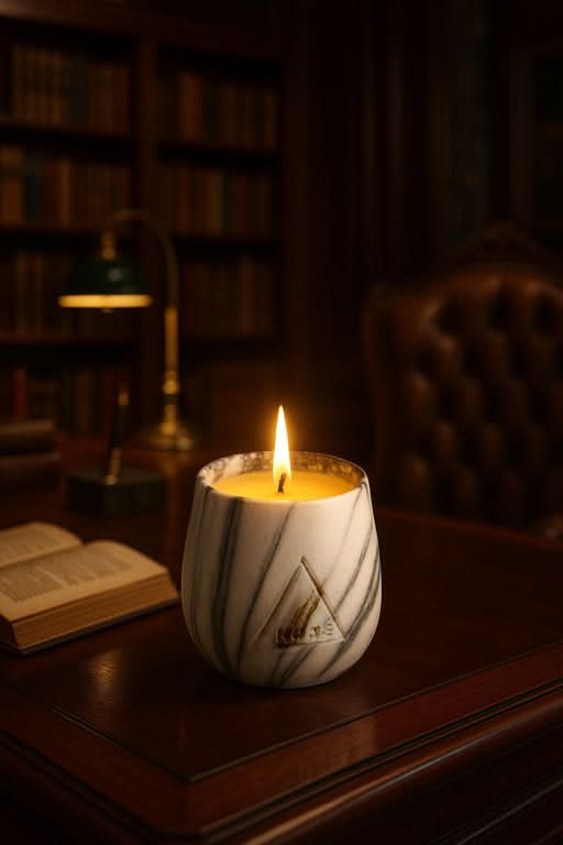 Layers of Illumination, Rooted Light & Surprise Rakhi Gift (Set of 2 Scented Candles) - ACad Home